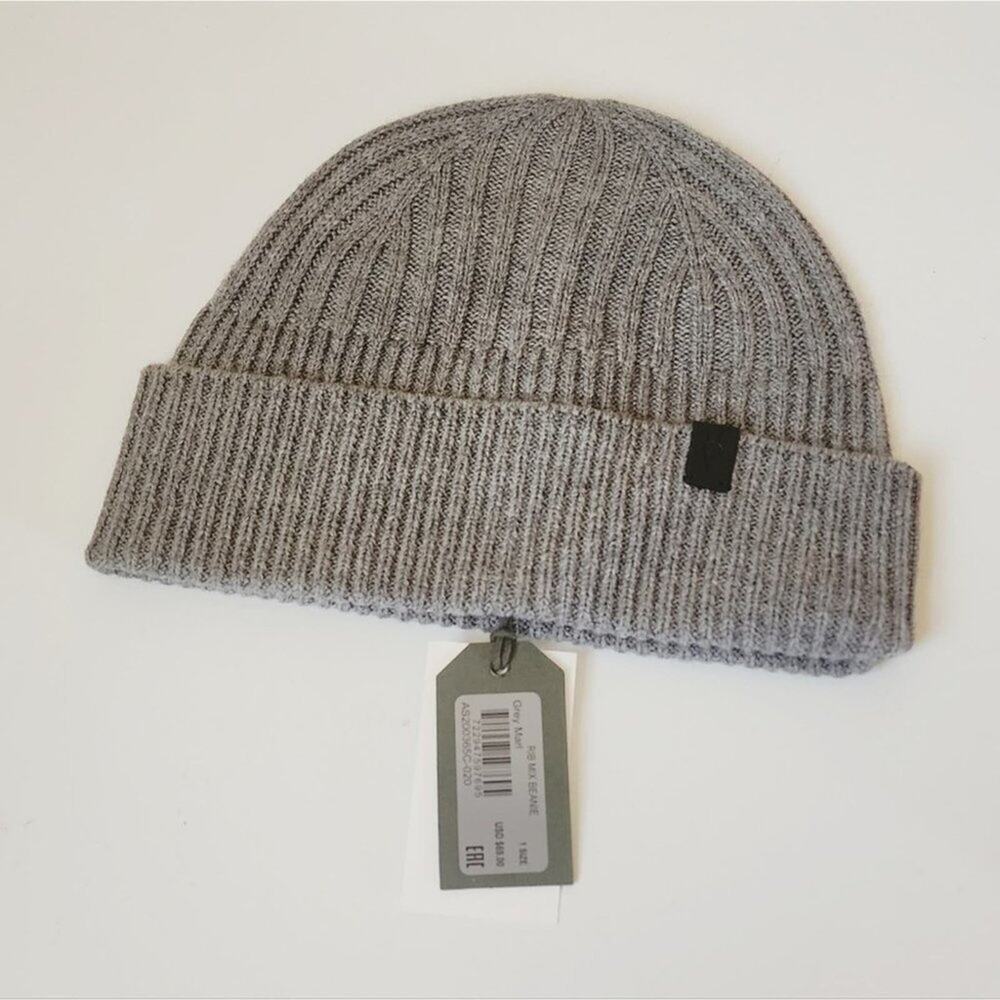 Nwtg All Saints Marled Beanie & Gray Light Beanie
